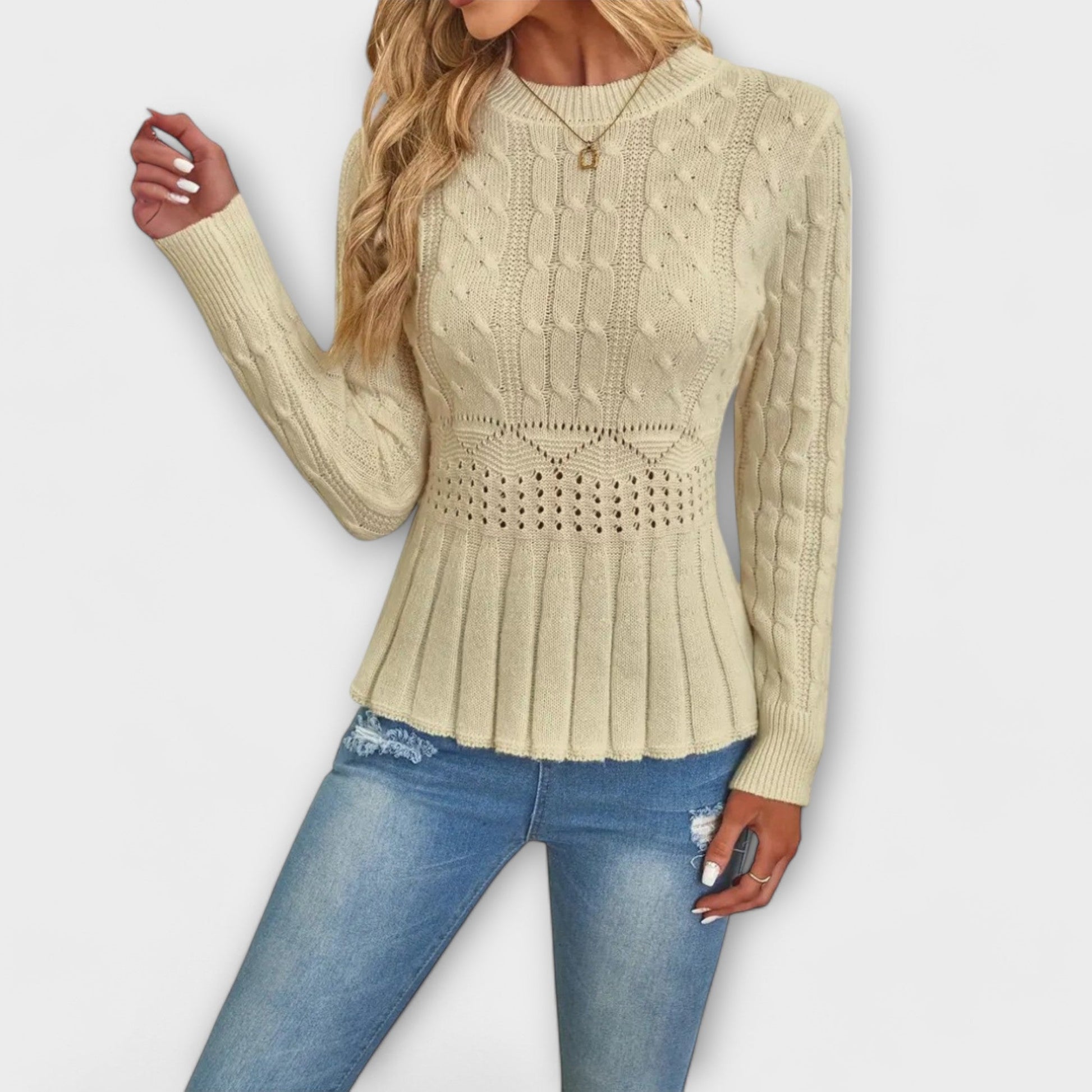 Variant image for  Roya - Elegancki sweter z dzianiny-10