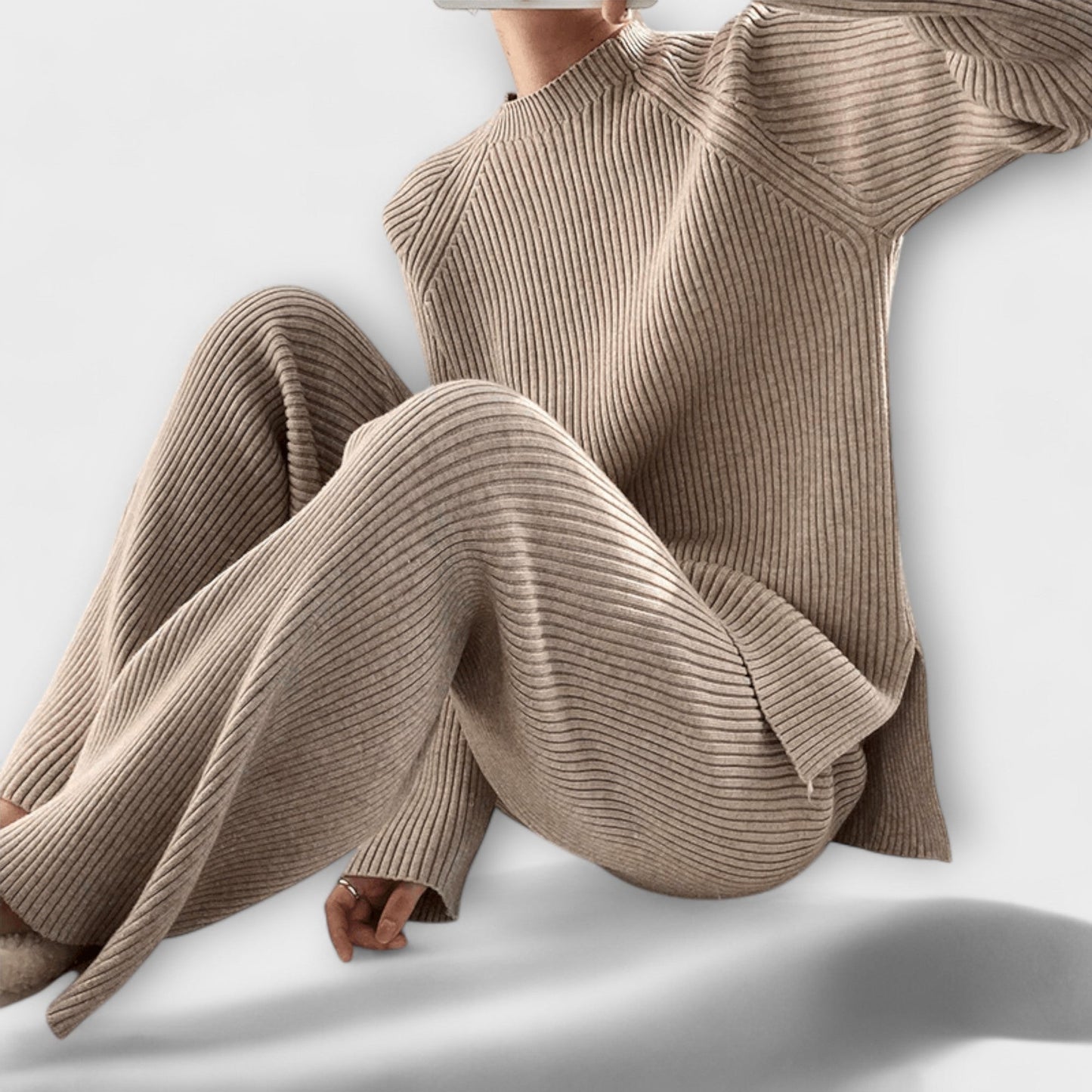 2-częściowy zestaw Cosy Rib Knit