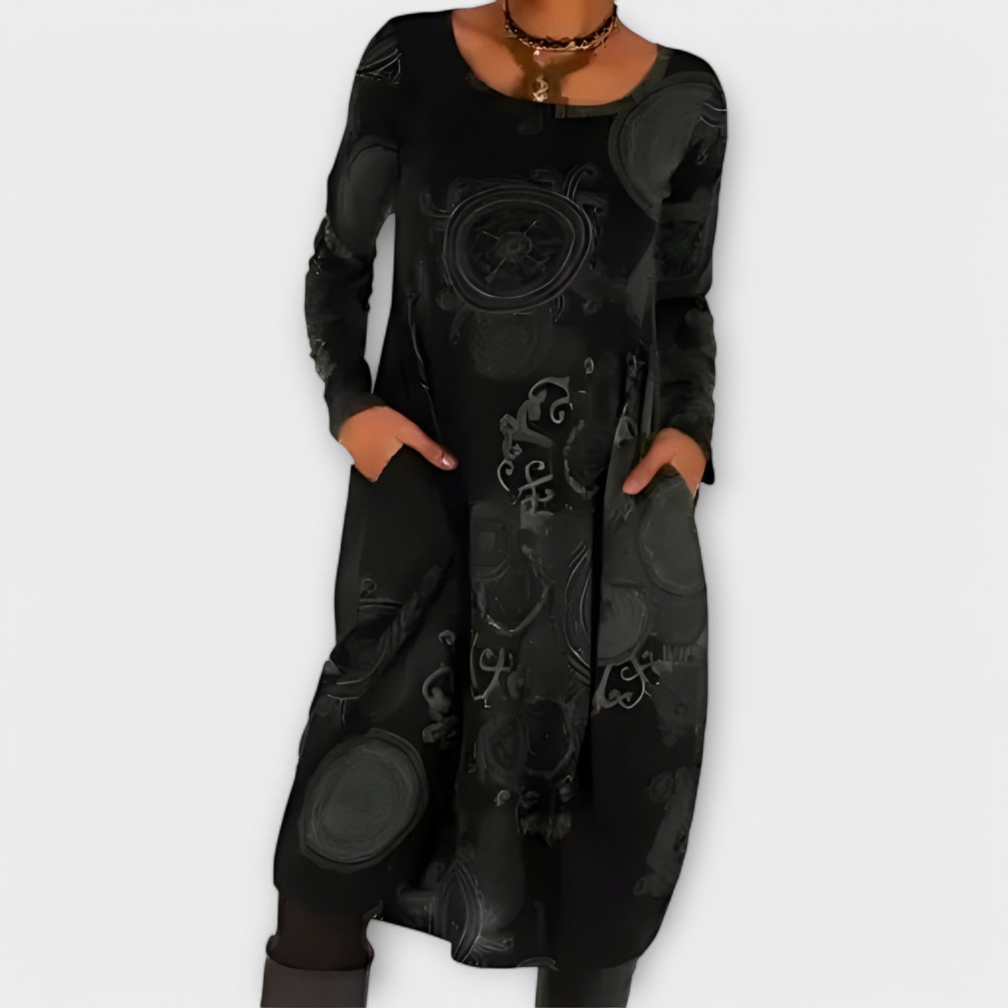 Variant image for Mary - Elegancka sukienka boho-19