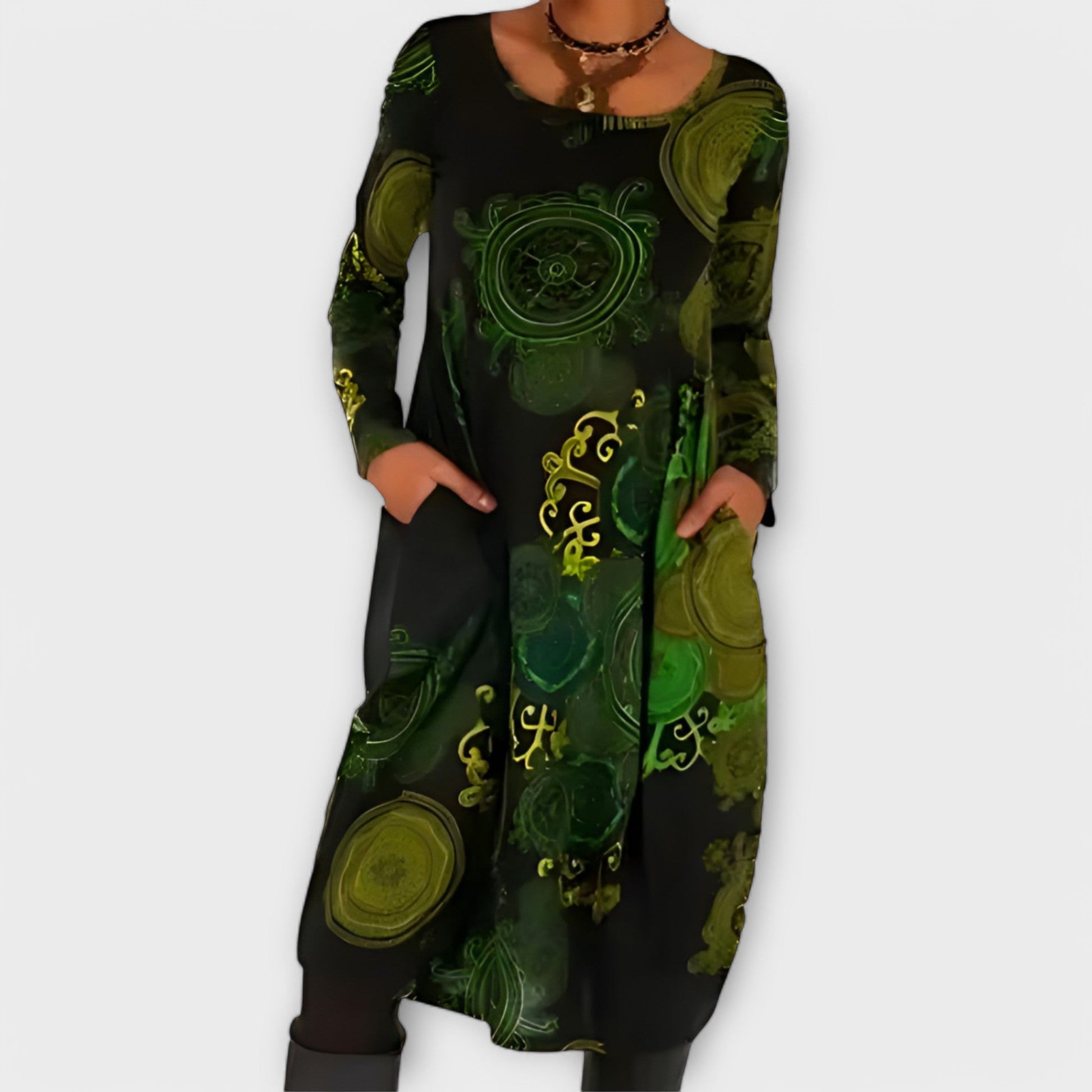Variant image for Mary - Elegancka sukienka boho-7