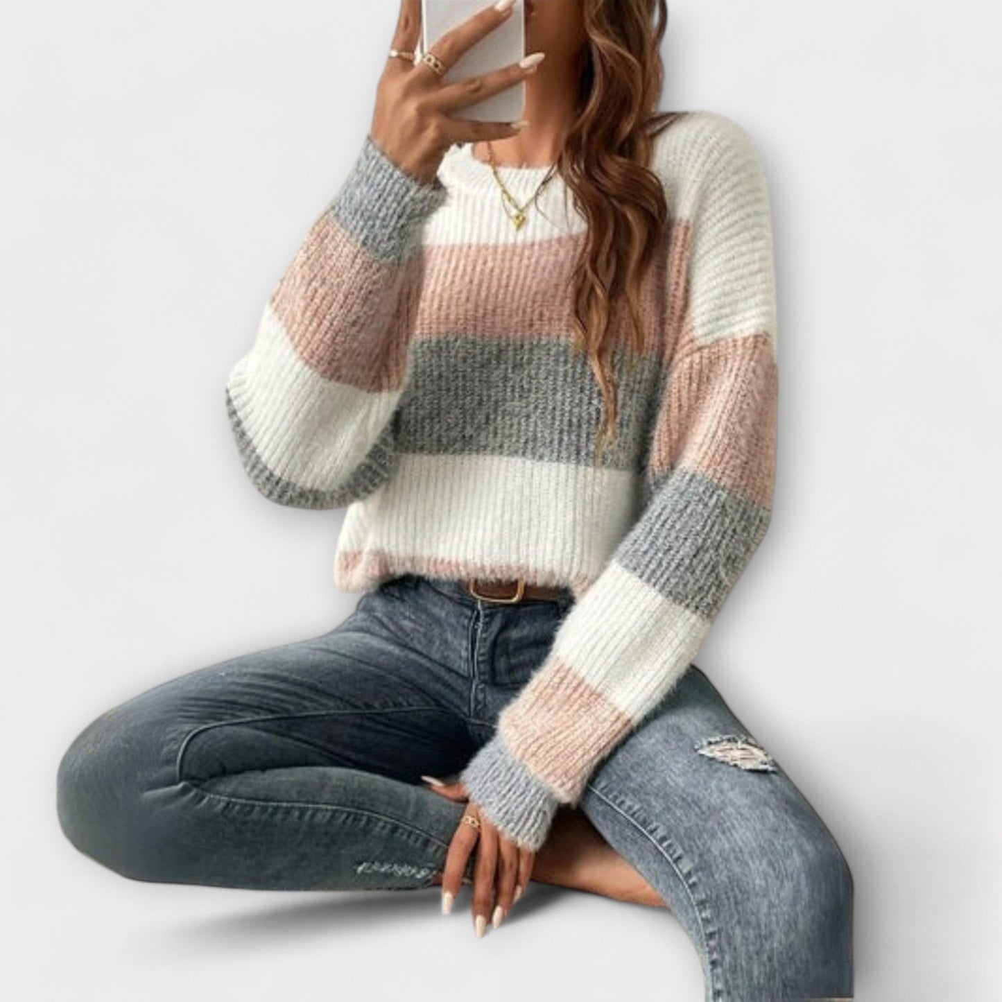 Variant image for  Vanessa - Swobodny i przytulny pulower-16