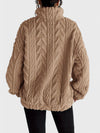 Hazel Elegancki Sweter Fleece