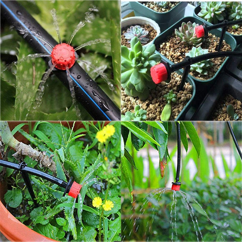 Adjustable Irrigation Drippers for Precise Plant Care