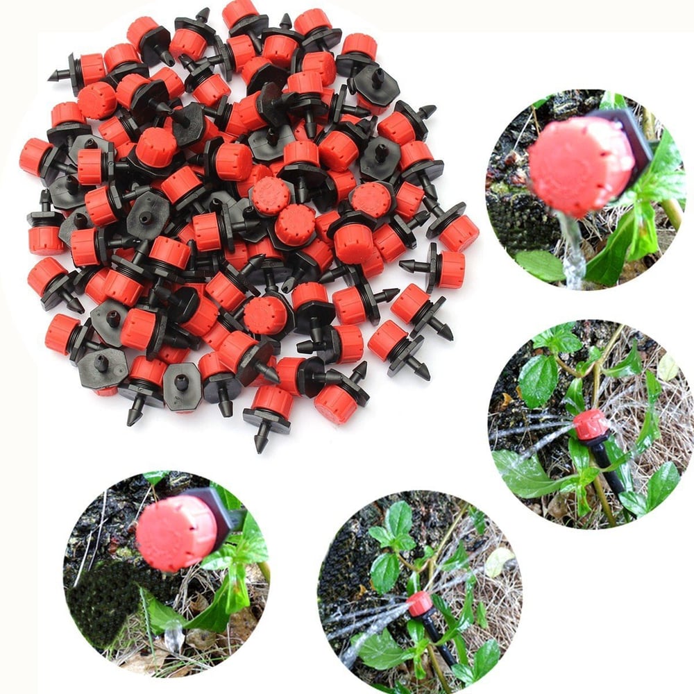 Adjustable Irrigation Drippers for Precise Plant Care
