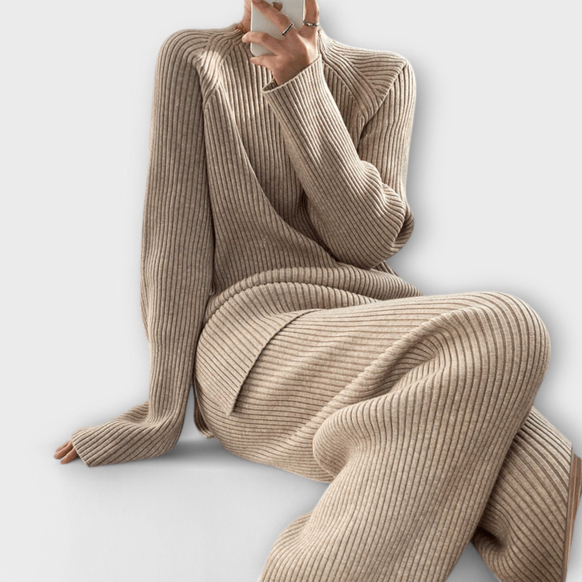 Variant image for 2-częściowy zestaw Cosy Rib Knit-1