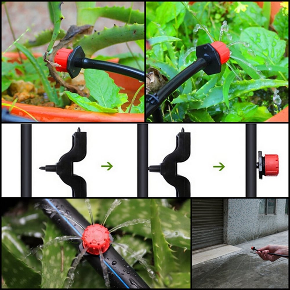 Adjustable Irrigation Drippers for Precise Plant Care