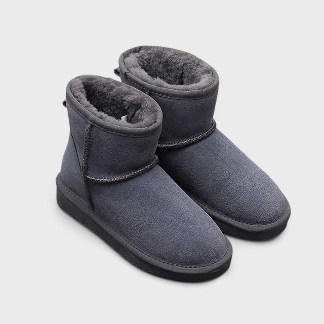 Ravikna Wysokie Skórzane Buty śniegowe