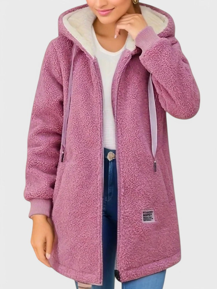 Katherine Miękki Kardigan z Fleece