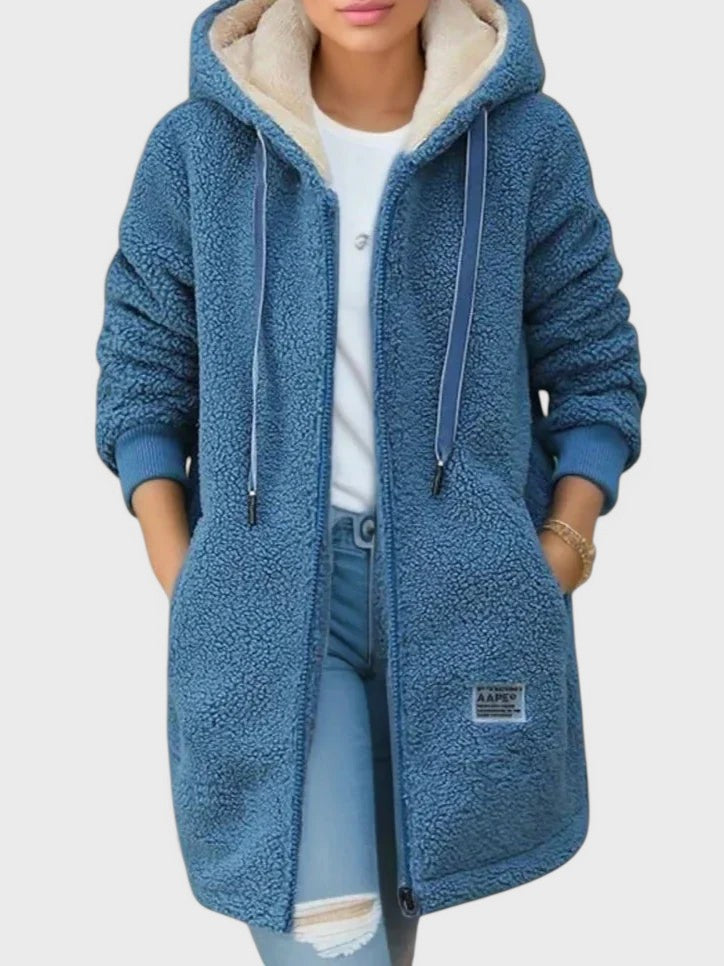 Katherine Miękki Kardigan z Fleece