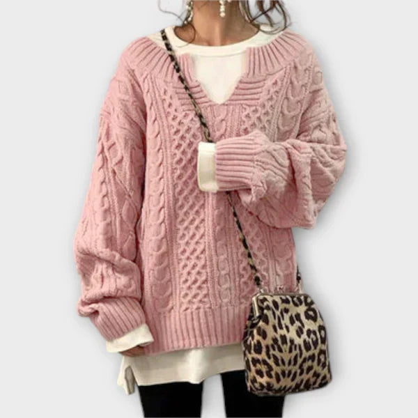 Variant image for  Oversizowy sweter z dzianiny-13