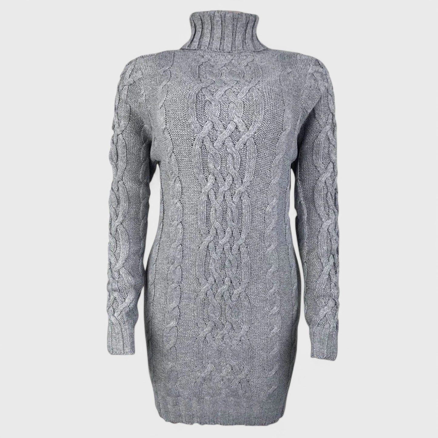 Heather Sweter Długi Knit