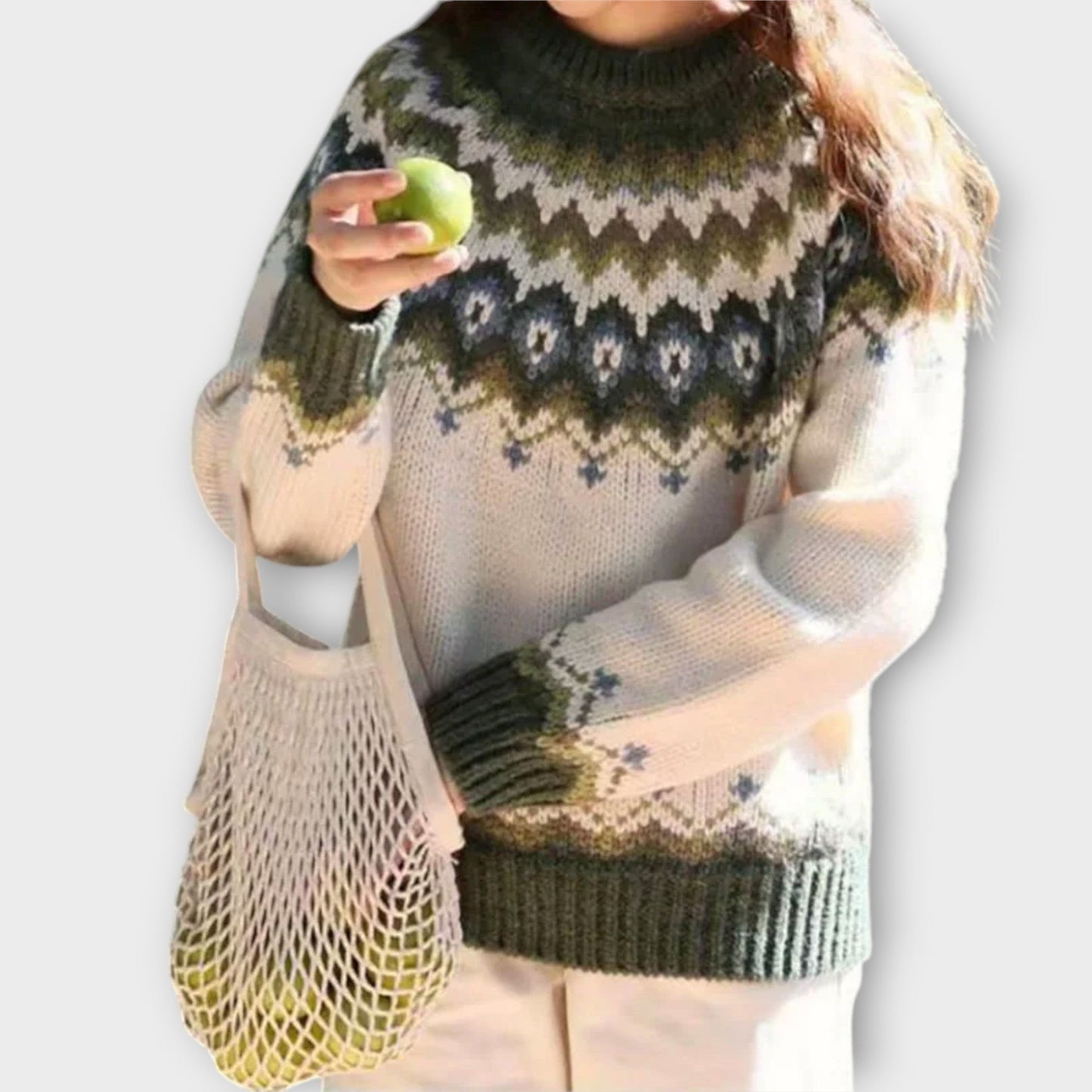 Variant image for  Ella - sweter Fair Isle-16