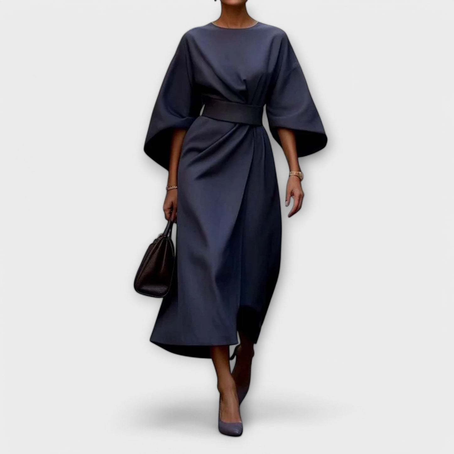 Variant image for Sonia - Elegancka sukienka z rękawami-2