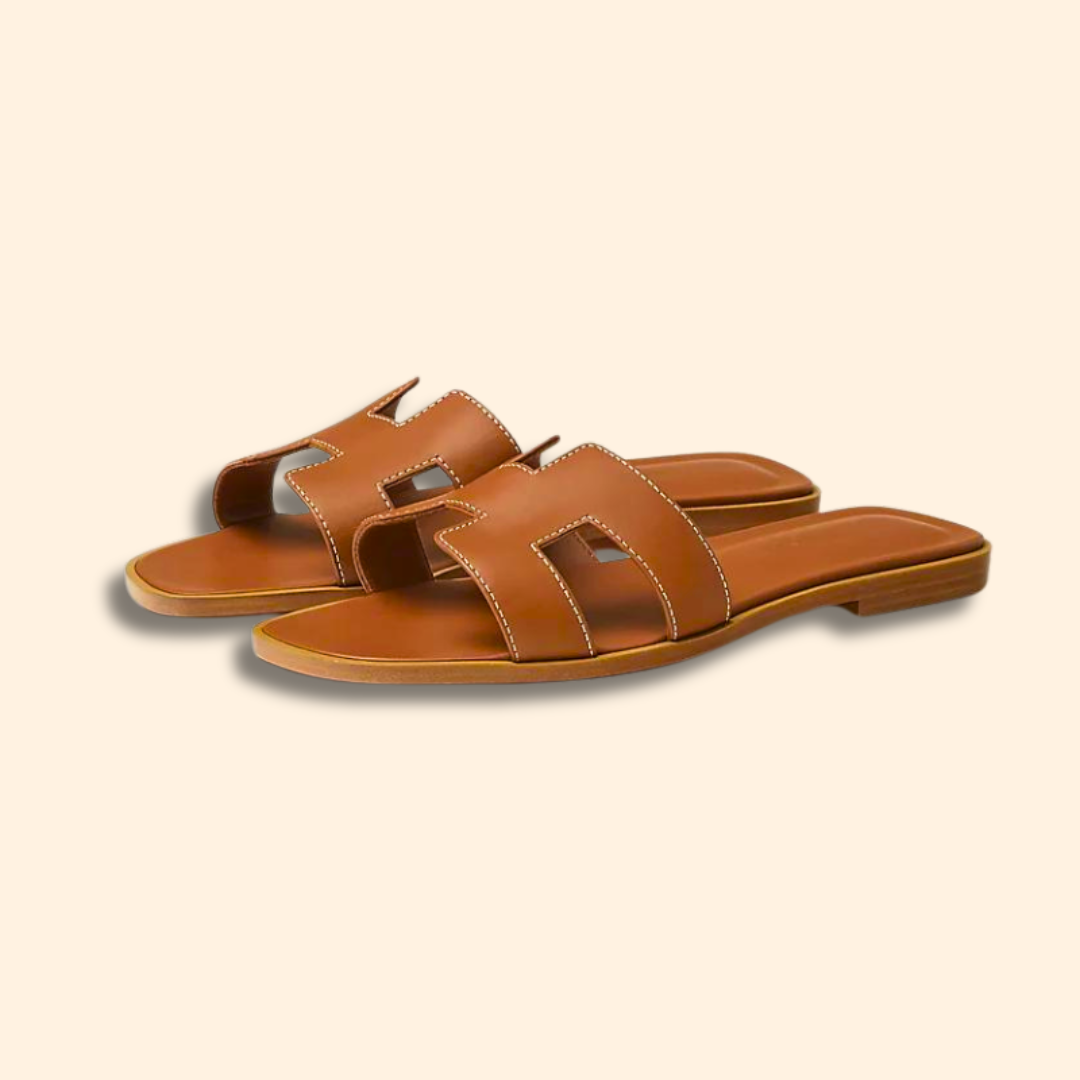 Livia™ | Skórzane Sandały Riviera