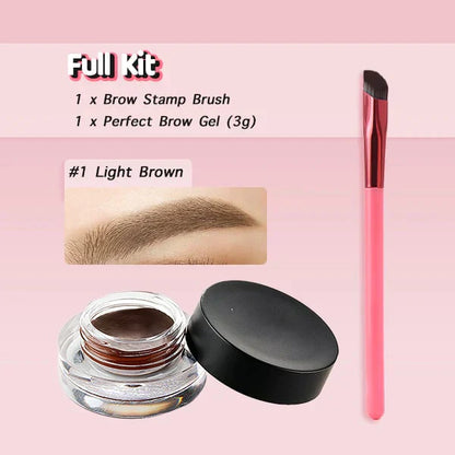 Stempel i Idź 4D Pędzel do Brwi (1+1 GRATIS)