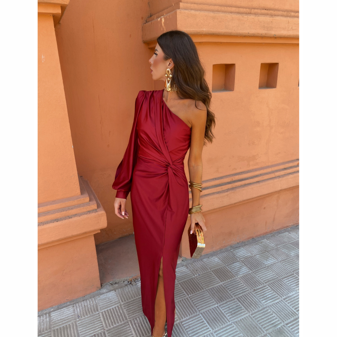 Laiza | Elegancka Sukienka Koktajlowa Midi – Ponadczasowy Styl