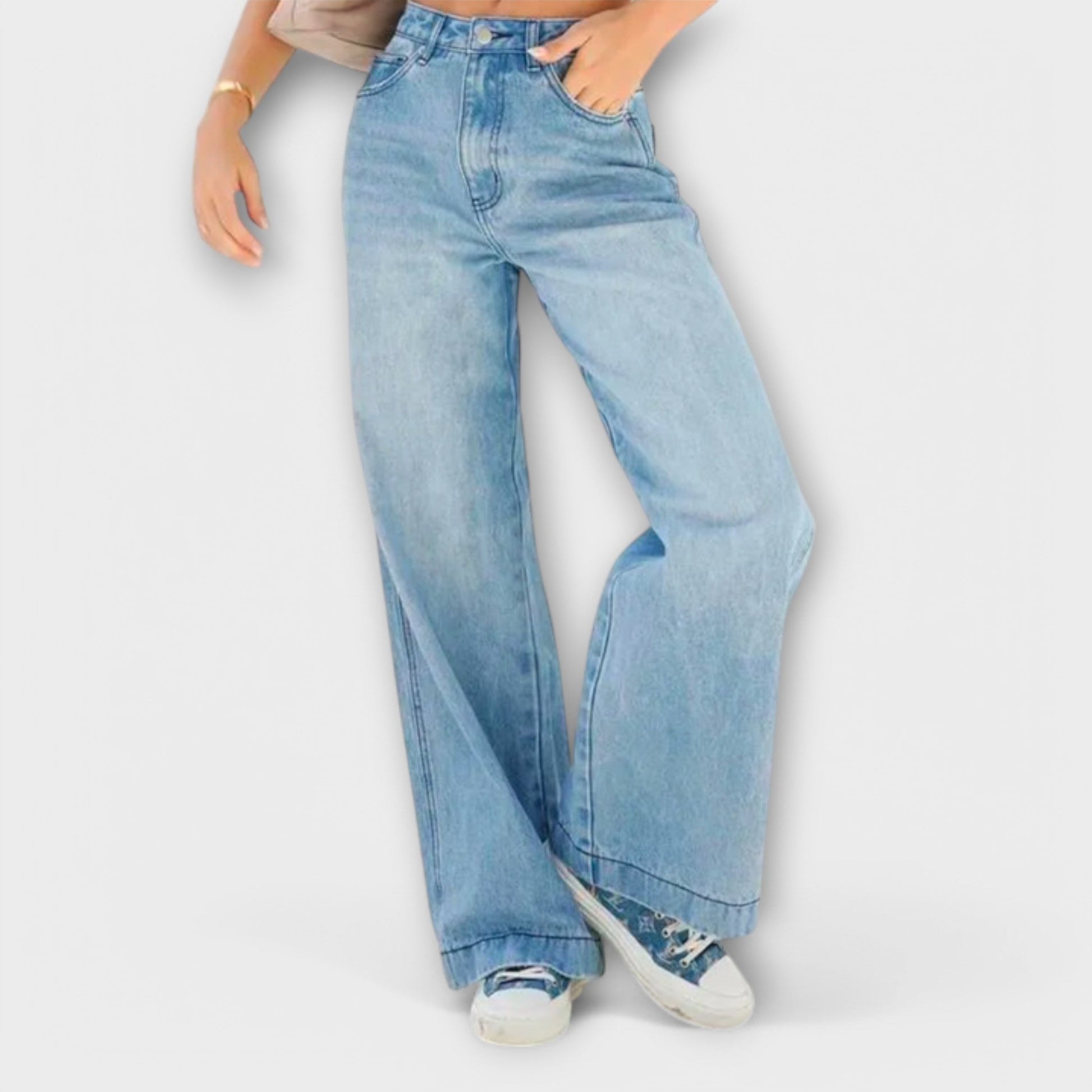 Variant image for Marem - Damskie spodnie baggy-5