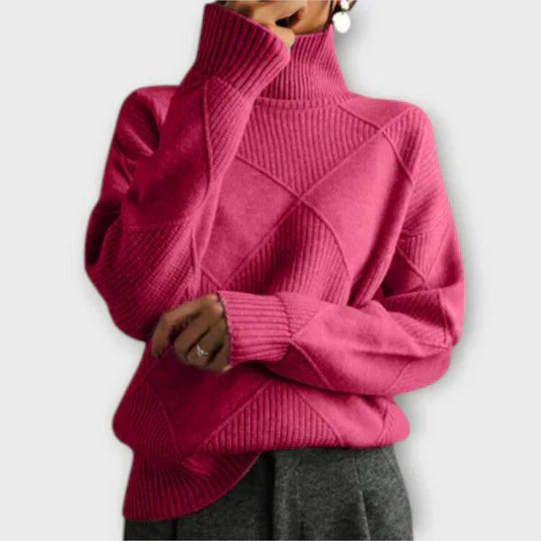 Variant image for  Melanie - Przytulny sweter z golfem-31