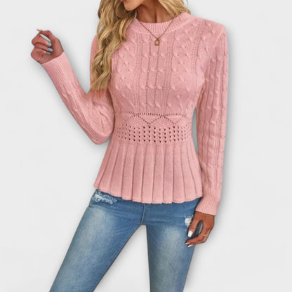 Roya - Elegancki sweter z dzianiny