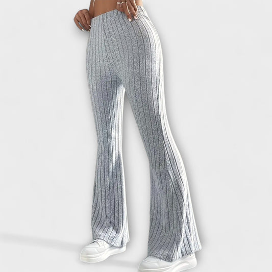 Jennifer - Eleganckie rozkloszowane spodnie