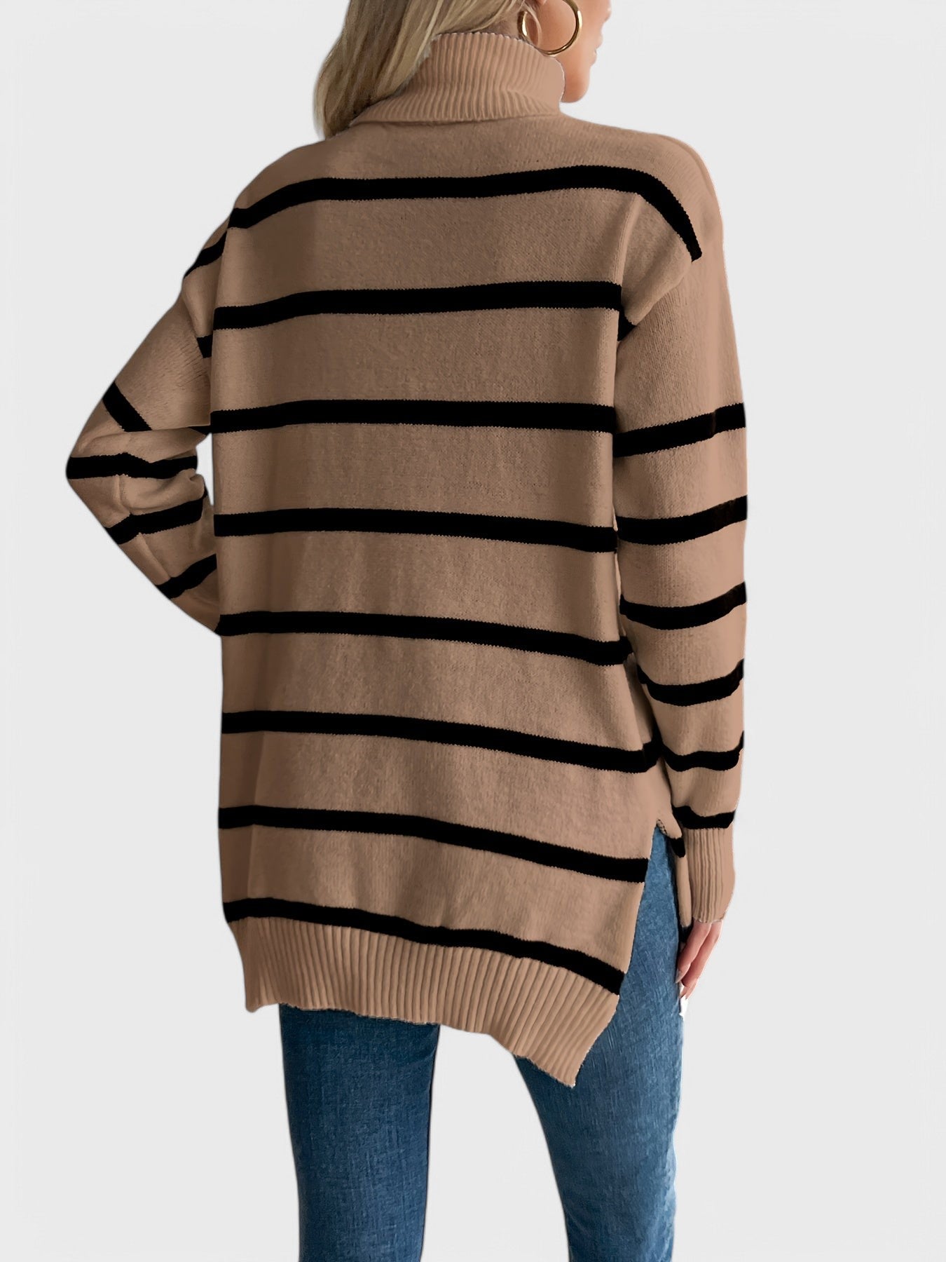 Maya Stylowy sweter w paski
