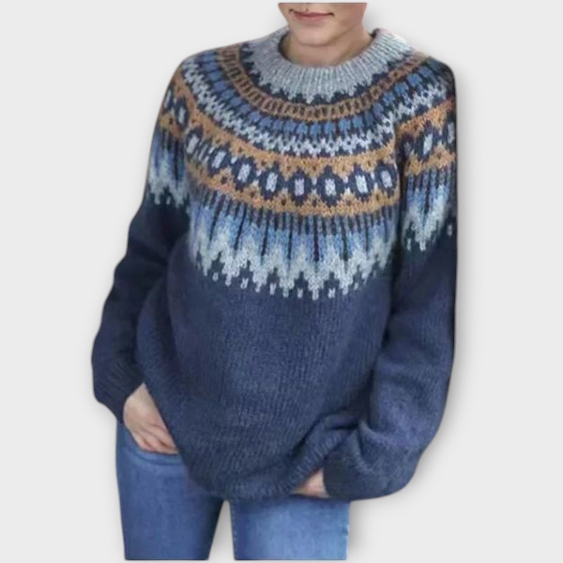Variant image for  Ella - sweter Fair Isle-6