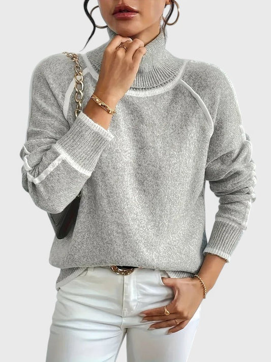 Aurora  Cozy Sweter z golfem