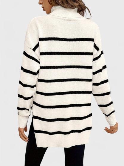 Maya Stylowy sweter w paski