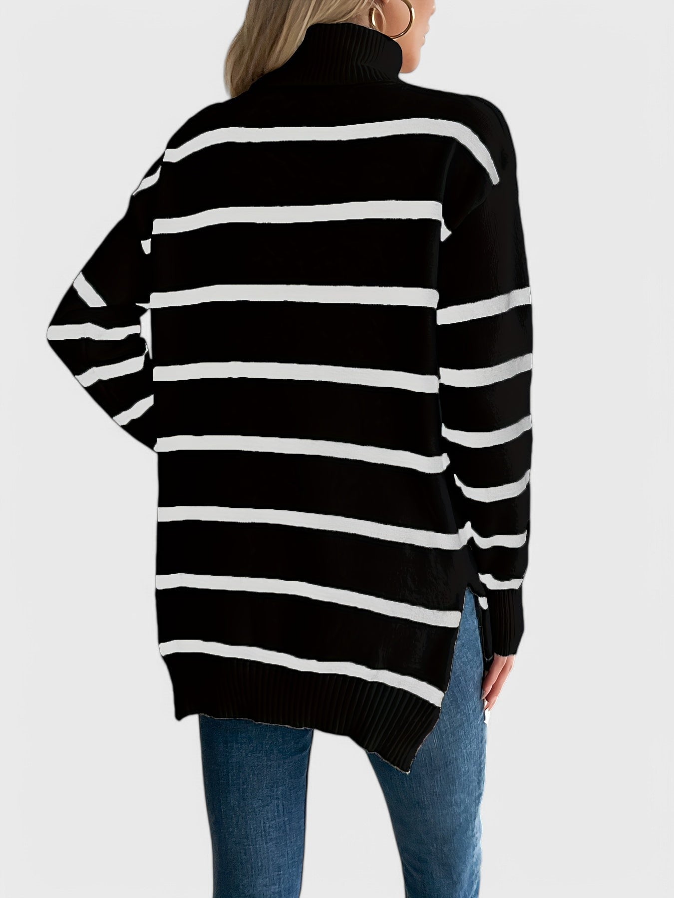 Maya Stylowy sweter w paski