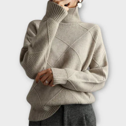 Variant image for  Melanie - Przytulny sweter z golfem-11