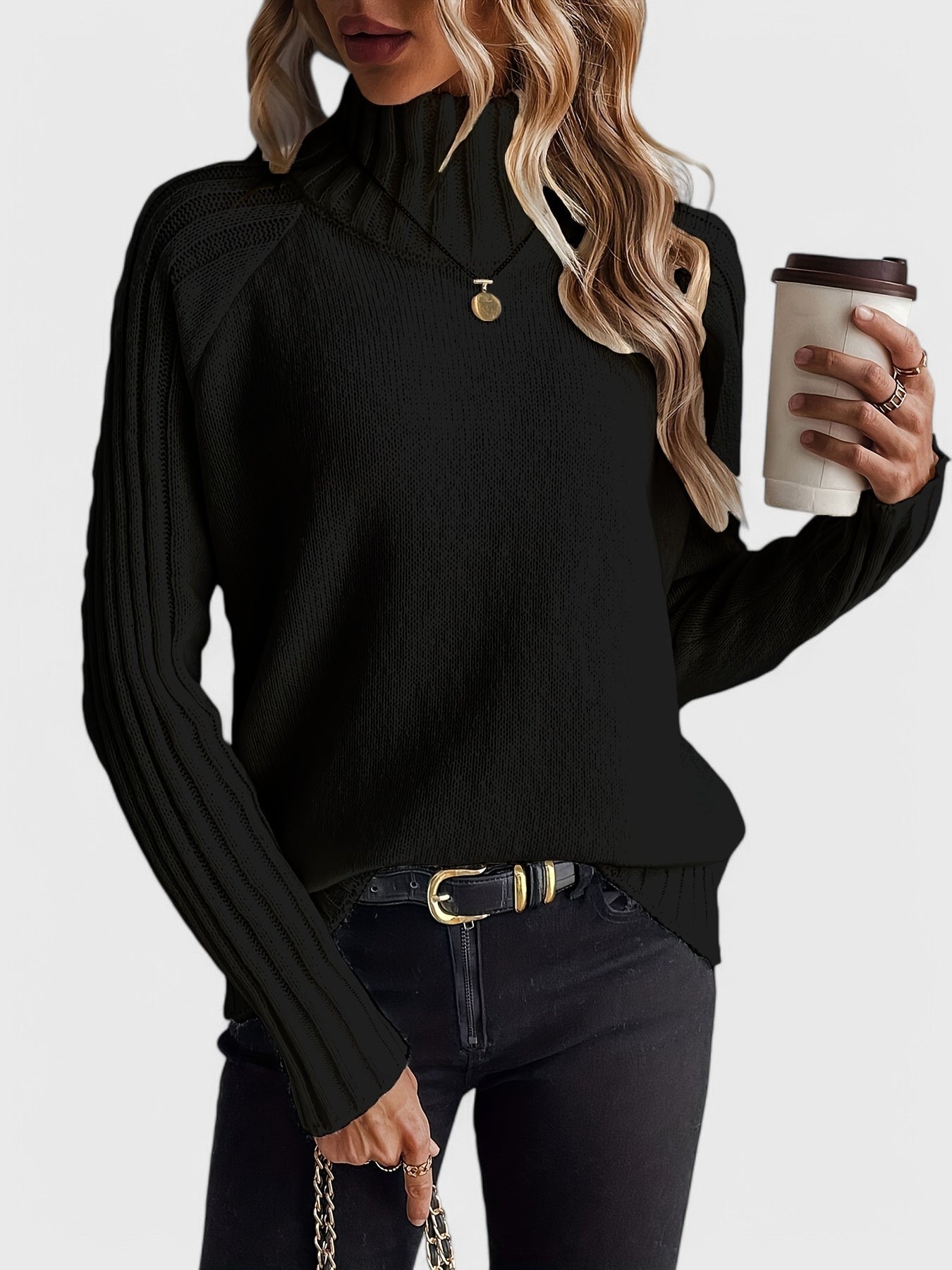 Hannah Elegancki Sweter Dziergany