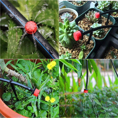 Adjustable Irrigation Drippers for Precise Plant Care