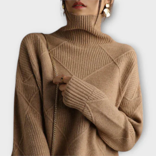Variant image for  Melanie - Przytulny sweter z golfem-7