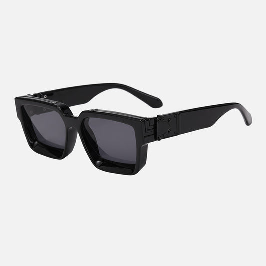 Edgestyle - inspirowane retro kwadratowe okulary przeciwsłoneczne dla mężczyzn i kobiet