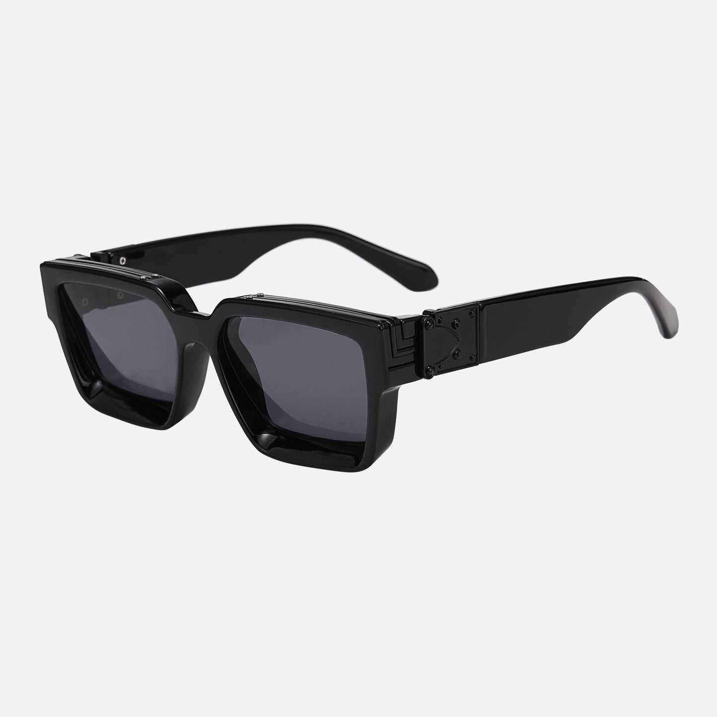 Edgestyle - inspirowane retro kwadratowe okulary przeciwsłoneczne dla mężczyzn i kobiet