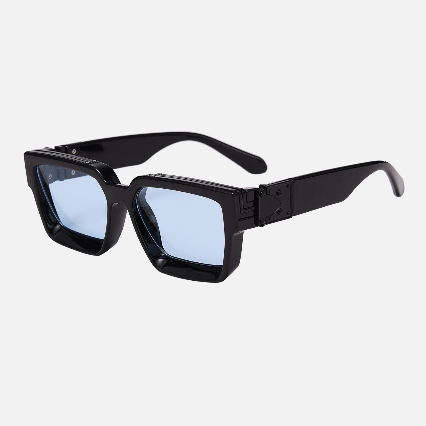Edgestyle - inspirowane retro kwadratowe okulary przeciwsłoneczne dla mężczyzn i kobiet