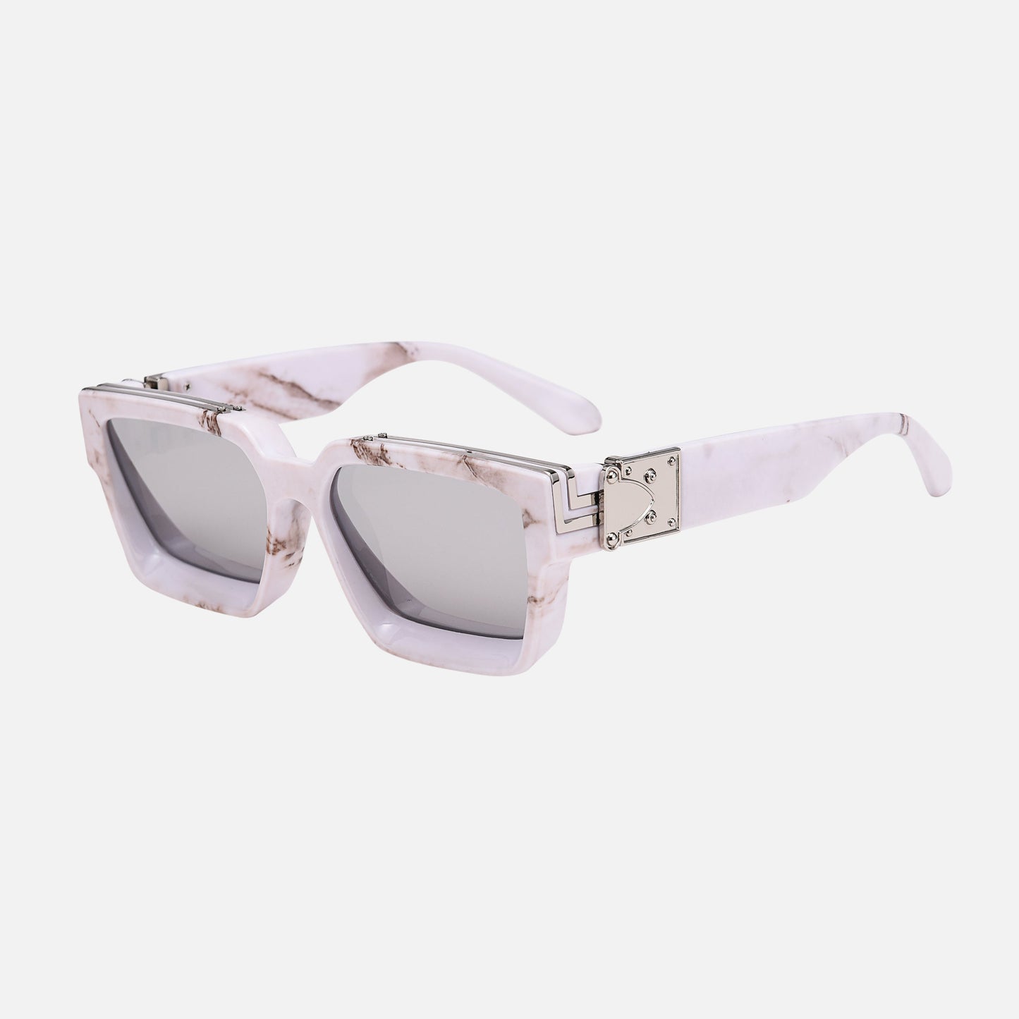 Edgestyle - inspirowane retro kwadratowe okulary przeciwsłoneczne dla mężczyzn i kobiet