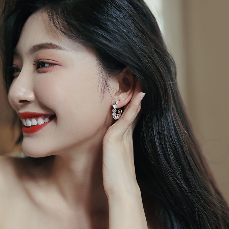 Kolczyki Opal | Unikalny zestaw kolczyków