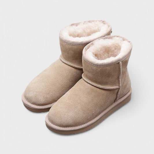 Ravikna Wysokie Skórzane Buty śniegowe
