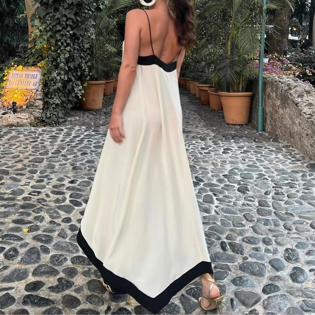 Mélanie | Elegancka, zwiewna sukienka