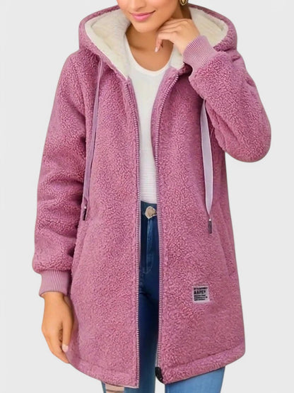 Katherine Miękki Kardigan z Fleece