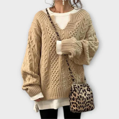 Variant image for  Oversizowy sweter z dzianiny-25
