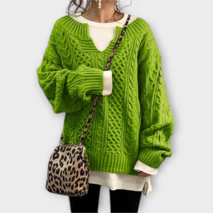 Variant image for  Oversizowy sweter z dzianiny-31