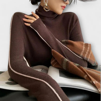 Variant image for  Raylyn - Miękki dzianinowy sweter z golfem-5