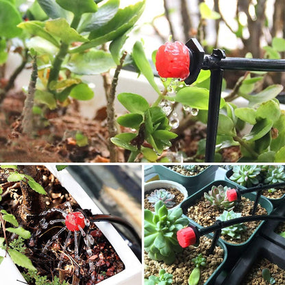 Adjustable Irrigation Drippers for Precise Plant Care