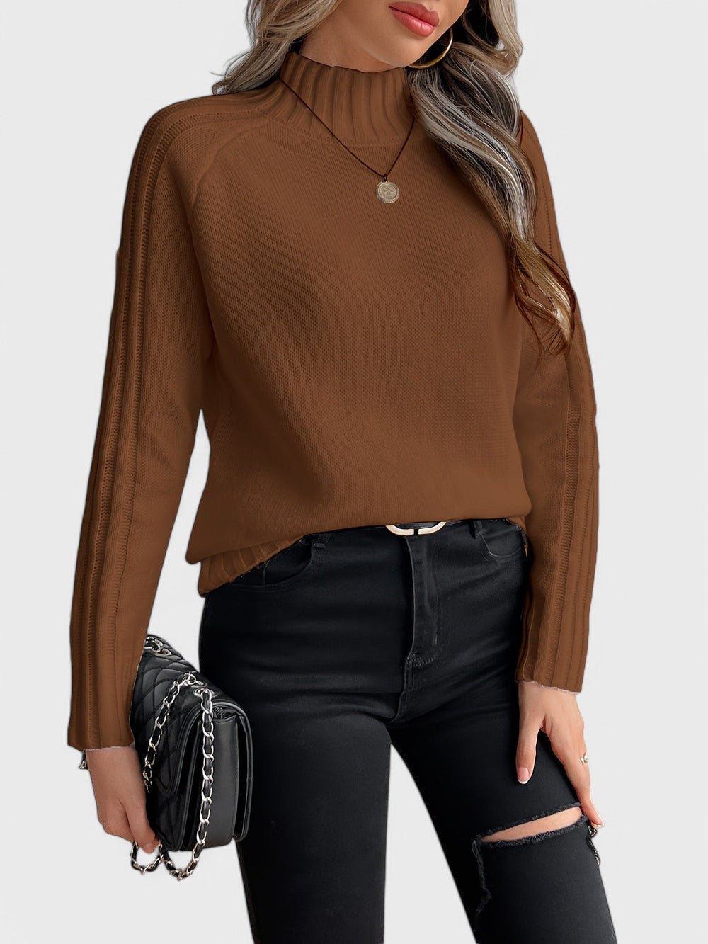 Hannah Elegancki Sweter Dziergany