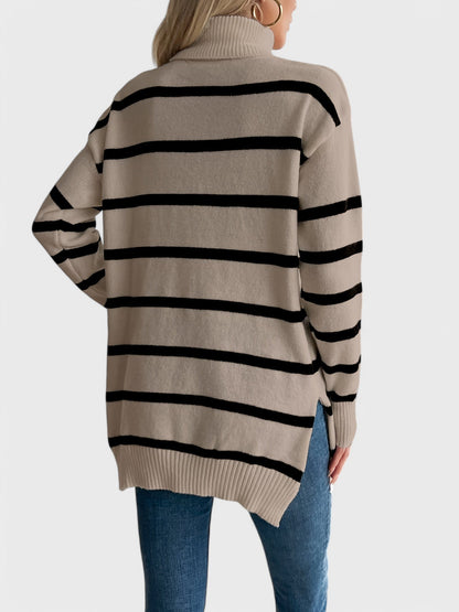 Maya Stylowy sweter w paski