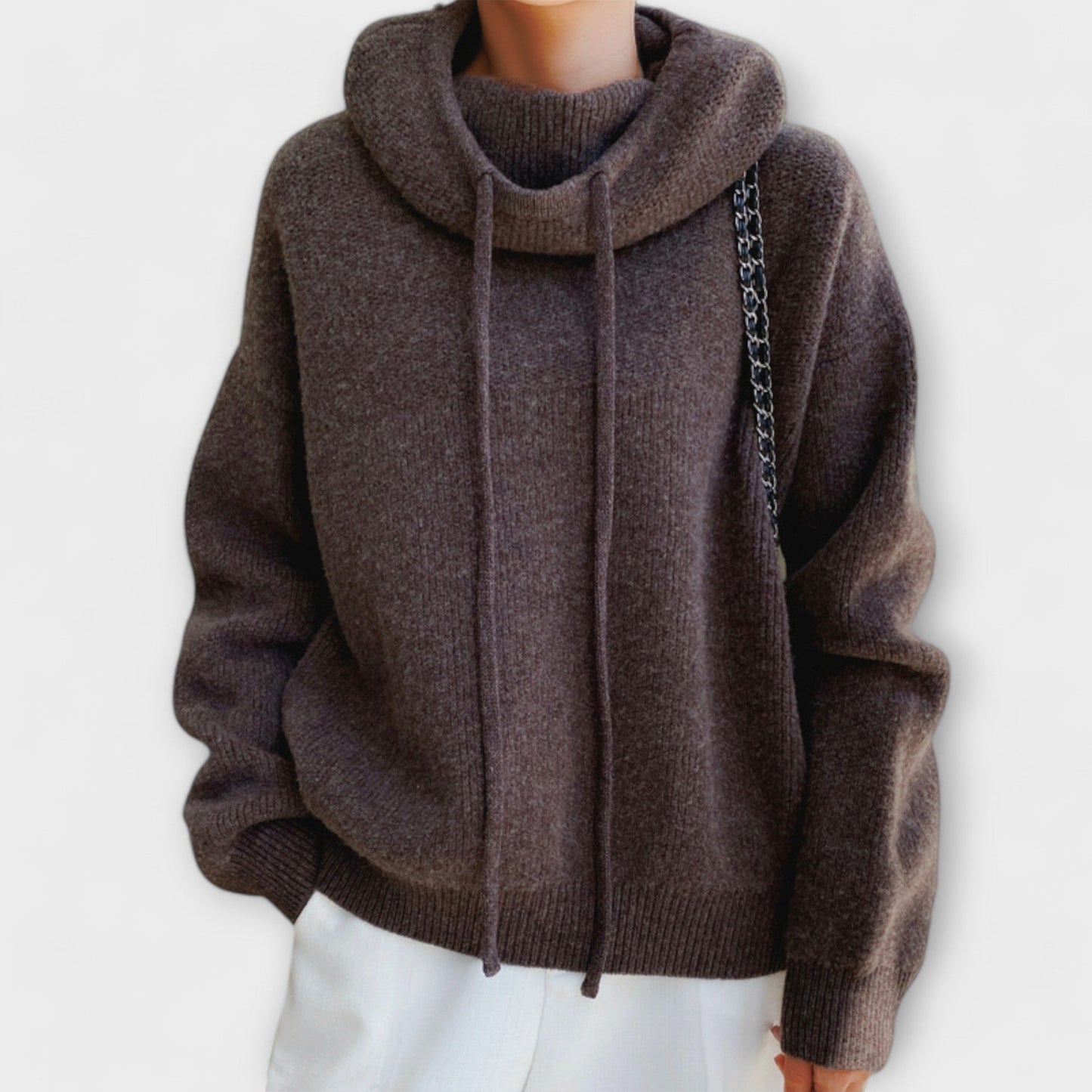 Variant image for  Hannah - Dzianinowa bluza z kapturem-3