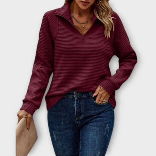 Variant image for  Vilja - Elegancki sweter z dzianiny-25