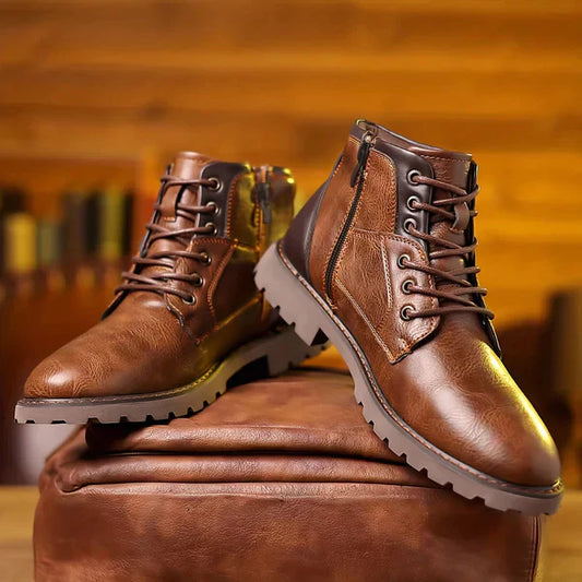 Jethro™ | Premium Skórzane Sznurowane Buty